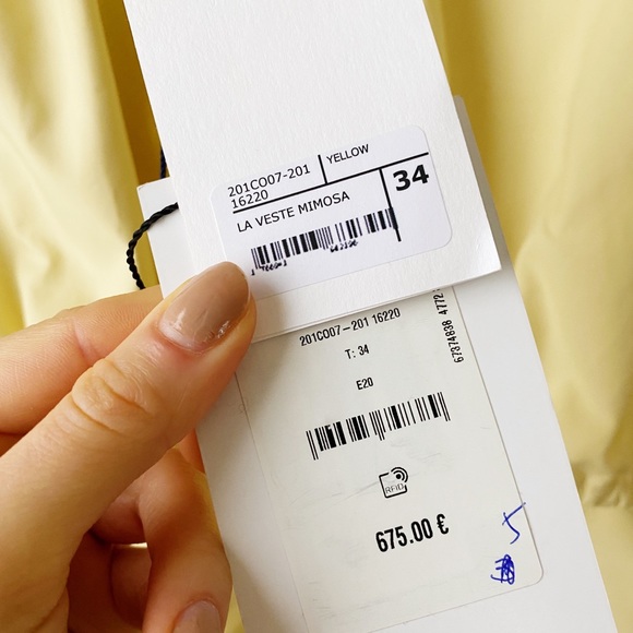 Jacquemus mimosa hooded jacket coup de soleil - Picture 10 of 13